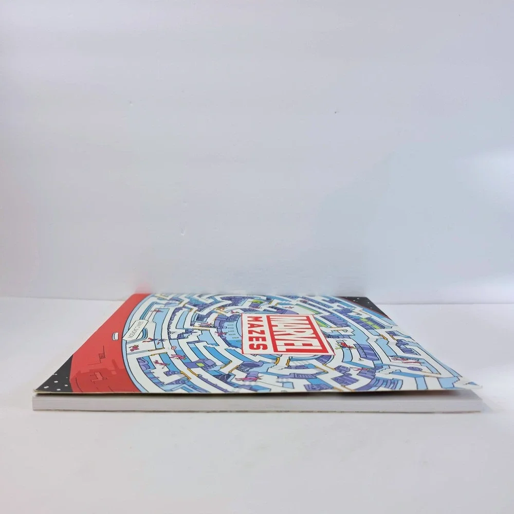 Marvel Marvel Mazes Activity Puzzle Book 2020 Softback Illustrations